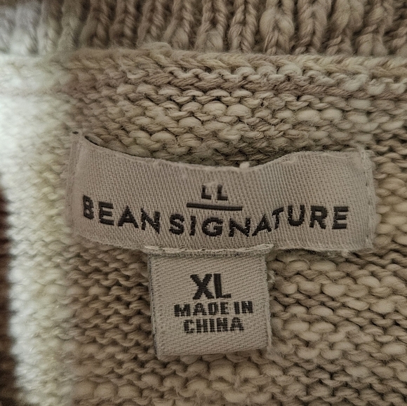 #063 L.L.Bean Signature Cowl neck Sweater- Size: XL - Picture 2 of 5